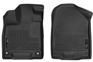 Honda Passport Floor Mats - Front - Husky Liners - X-act Contour Series - Black - `19-`21